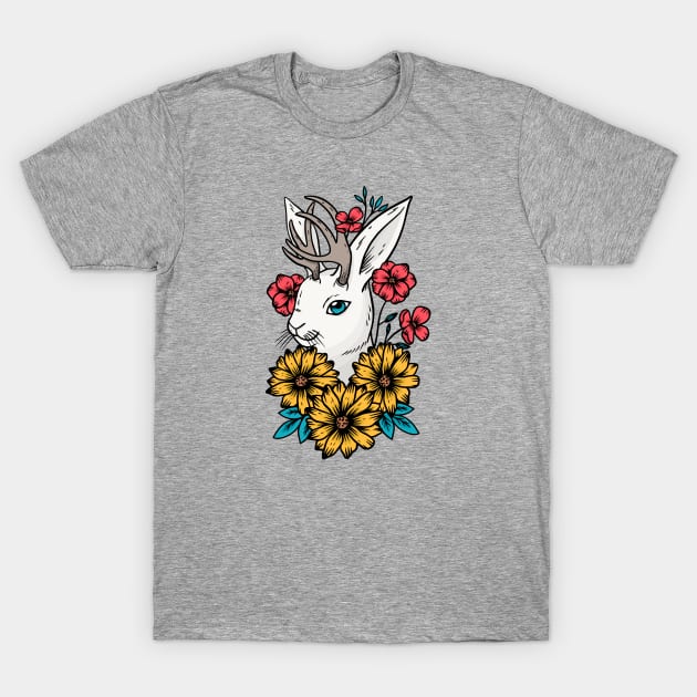 Jackalope T-Shirt by Tamara Lance